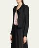 Chloe Soft Floral Jacquard Jacket - 4