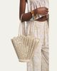 Chloe Soleil Cutout Leather Basket Tote Bag - 2