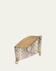 Chloe Spin Python-Embossed Leather Pouch Bag - 4