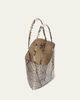 Chloe Spin Python-Embossed Leather Tote Bag - 4
