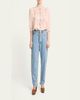 Chloe Split-Hem Barrel-Leg Jeans - 2