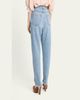 Chloe Split-Hem Barrel-Leg Jeans - 3