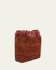 Chloe Summer Banana Mini Raffia Top Handle Bag - 2