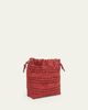 Chloe Summer Banana Mini Raffia Top Handle Bag - 5