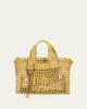 Chloe Summer Banana Small Raffia Tote Bag - 1