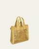Chloe Summer Banana Small Raffia Tote Bag - 3