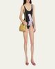 Chloe Summer Banana Small Raffia Tote Bag - 5