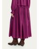 Chloe Textured Pleated Midi Skirt - 3