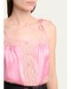 Chloe Washed Silk Satin Tank - 5