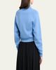 Chloe Wool Knit and Lace Pullover - 3