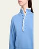 Chloe Wool Knit and Lace Pullover - 5