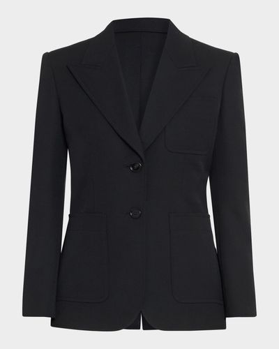 Chloe Wool Single-Breasted Blazer