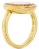 Chopard Women's Happy Diamonds 18K-Gold, Rainbow Sapphire & 0.1 TCW Diamond Ring - 4