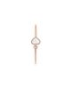 Chopard Women's Happy Diamonds Happy Hearts 18K Rose Gold, 0.19 TCW Diamond & Mother-Of-Pearl Bangle - 1