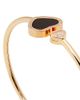 Chopard Women's Happy Diamonds Happy Hearts 18K Rose Gold, 0.19 TCW Diamond & Onyx Bangle - 4