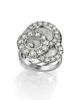 Chopard Women's Happy Dreams Diamond, Mother-Of-Pearl & 18K White Gold Ring - 1