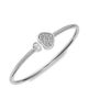 Chopard Women's Happy Hearts 18K White Gold & 1.01 TCW Diamond Bangle Bracelet - 4