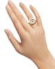Chopard Women's Happy Spirit 18K Rose & White Gold & Diamond Double Circle Ring - 2