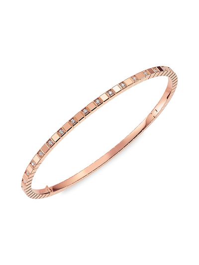 Chopard Women's Ice Cube 18K Rose Gold & Diamond Bracelet