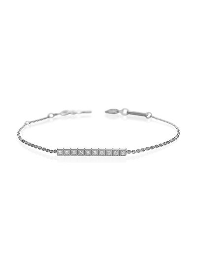 Chopard Women's Ice Cube Diamond & 18K White Gold Bracelet