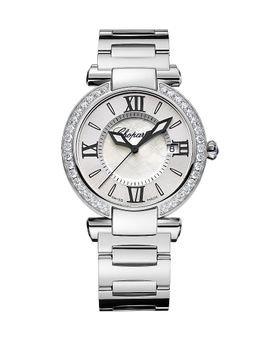 Chopard Women's Imperiale Stainless Steel, Diamond & Mother-Of-Pearl Bracelet Watch