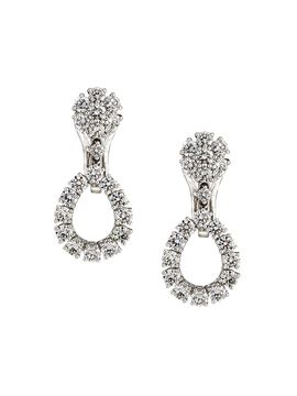 Chopard Women's L'Heure Du Diamant 14K White Gold & Diamond Earrings