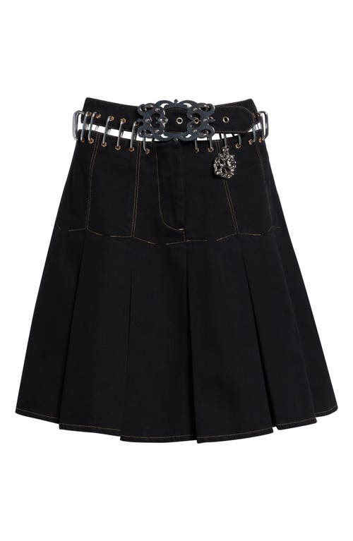 Chopova Lowena - Blue Denim Footrope Skirt