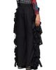 Chopova Lowena Chopova Lowena Black Corky Pyjama Trousers - 3