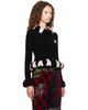 Chopova Lowena Chopova Lowena Black Cribbage Cross Cardigan - 2