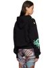 Chopova Lowena Chopova Lowena Black 'Friends of CL' Zip Hoodie - 3