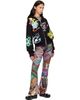 Chopova Lowena Chopova Lowena Black 'Friends of CL' Zip Hoodie - 4