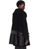 Chopova Lowena Chopova Lowena Black Fudge Buckle Coat - 3