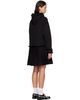 Chopova Lowena Chopova Lowena Black Fuzzy Pearl Hoodie Minidress - 3