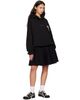 Chopova Lowena Chopova Lowena Black Fuzzy Pearl Hoodie Minidress - 4