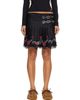 Chopova Lowena Chopova Lowena Black Missish Kilt Miniskirt - 1