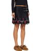 Chopova Lowena Chopova Lowena Black Missish Kilt Miniskirt - 2