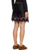 Chopova Lowena Chopova Lowena Black Missish Kilt Miniskirt - 3