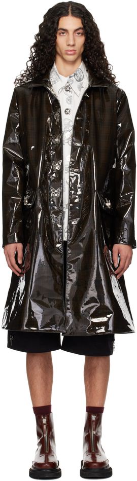 Chopova Lowena Chopova Lowena Black Squelchy Raincoat