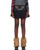 Chopova Lowena Chopova Lowena Black Swoon Miniskirt - 1