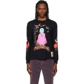 Chopova Lowena Chopova Lowena Black Woodland Baby Oversized Jersey T-shirt