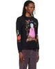 Chopova Lowena Chopova Lowena Black Woodland Baby Oversized Jersey T-shirt - 2