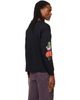 Chopova Lowena Chopova Lowena Black Woodland Baby Oversized Jersey T-shirt - 3