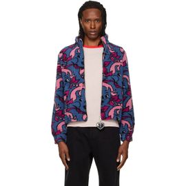 Chopova Lowena Chopova Lowena Blue Cheeky Girl Fitted Fleece Jacket