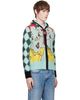 Chopova Lowena Chopova Lowena Blue Happy Girl Hoodie - 2