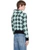 Chopova Lowena Chopova Lowena Blue Happy Girl Hoodie - 3