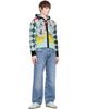 Chopova Lowena Chopova Lowena Blue Happy Girl Hoodie - 4