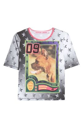 Chopova Lowena Chopova Lowena Deptford Dogs Fitted Jersey Graphic T-Shirt
