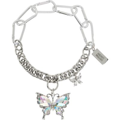Chopova Lowena Chopova Lowena Double Butterfly Carabiner Necklace