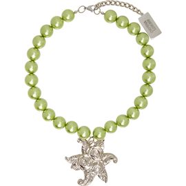 Chopova Lowena Chopova Lowena Faux-Pearl Charm Necklace