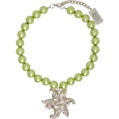 Chopova Lowena Chopova Lowena Faux-Pearl Charm Necklace